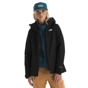 Chaqueta Carto Mono Triclimate Hooded para mujer color negro