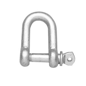 Grillete corto galvanizado