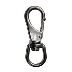 Mosquetón giratorio inox fundición