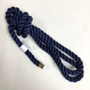 Cuerda amarre torcida 18 mm Ø azul 2 m