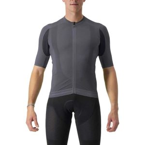 Maillot Castelli Superleggera 3 Gris Oscuro