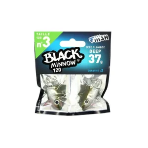 Cabeza plomada Black Minnow Nº3 120 Deep - 37 g Khaki
