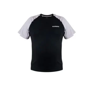 Camiseta Shimano Manga Corta Negra