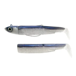 Combo Black Minnow Nº2 90 Off Shore 10 g Electric Blue