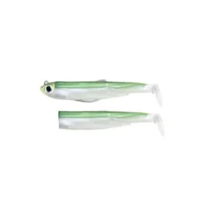 Combo Black Minnow Nº2 90 Off Shore 10 g Green Glitter
